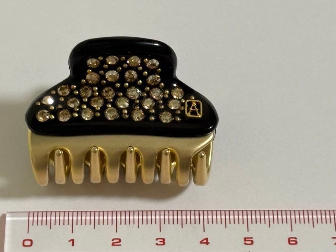 アレクサンドル ドゥ パリ　ヴァンドームクリップ　新品未使用　ブラック