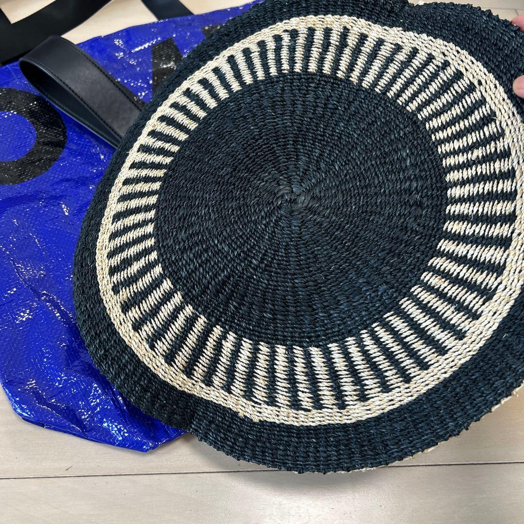 バッグ OMMO CIRCLE STRAW BAG