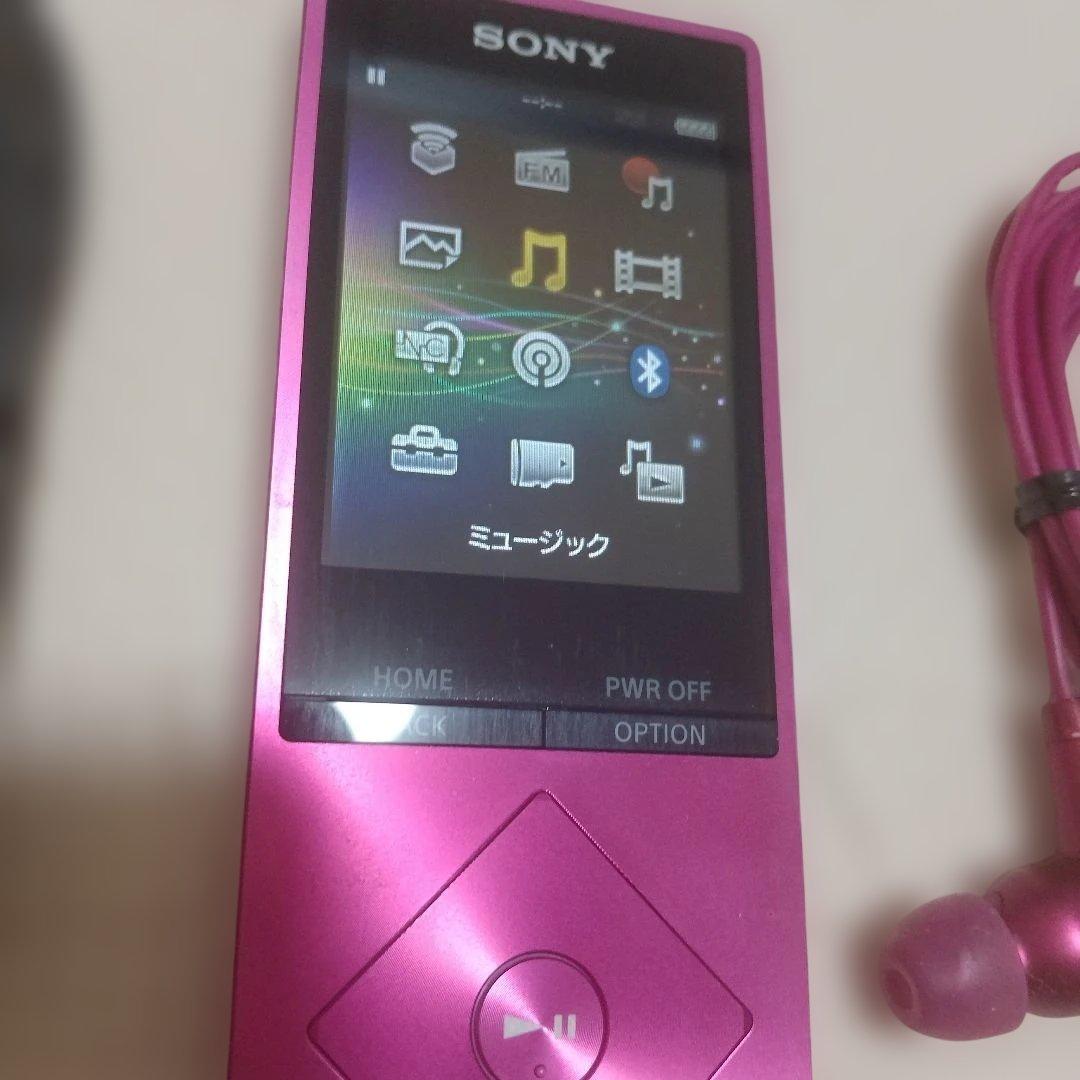 ソニー　ウォークマン　NW-A26 32GB ピンク 中古 イヤホン付き
