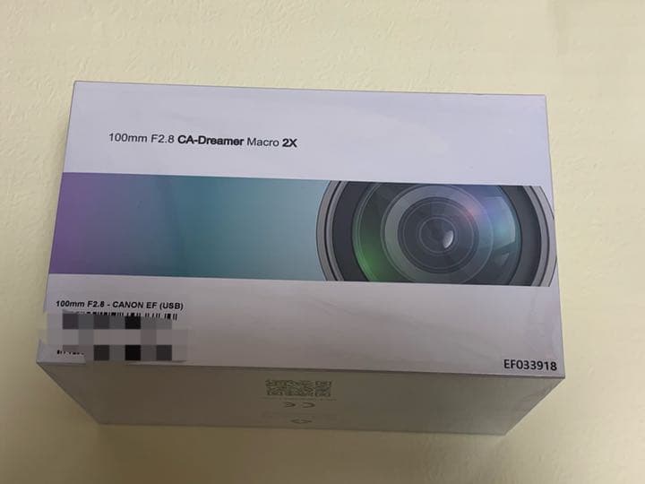 【新品未開封】LAOWA 100F2.8 CA-Dreamer Macro 2X