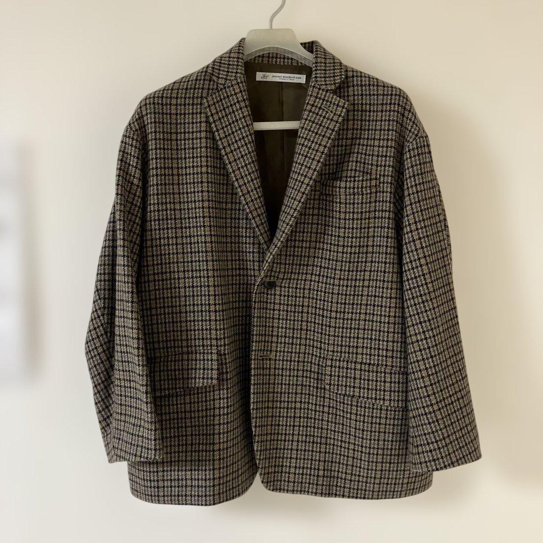 美品 journal standard luxe チェック ツイード ジャケット