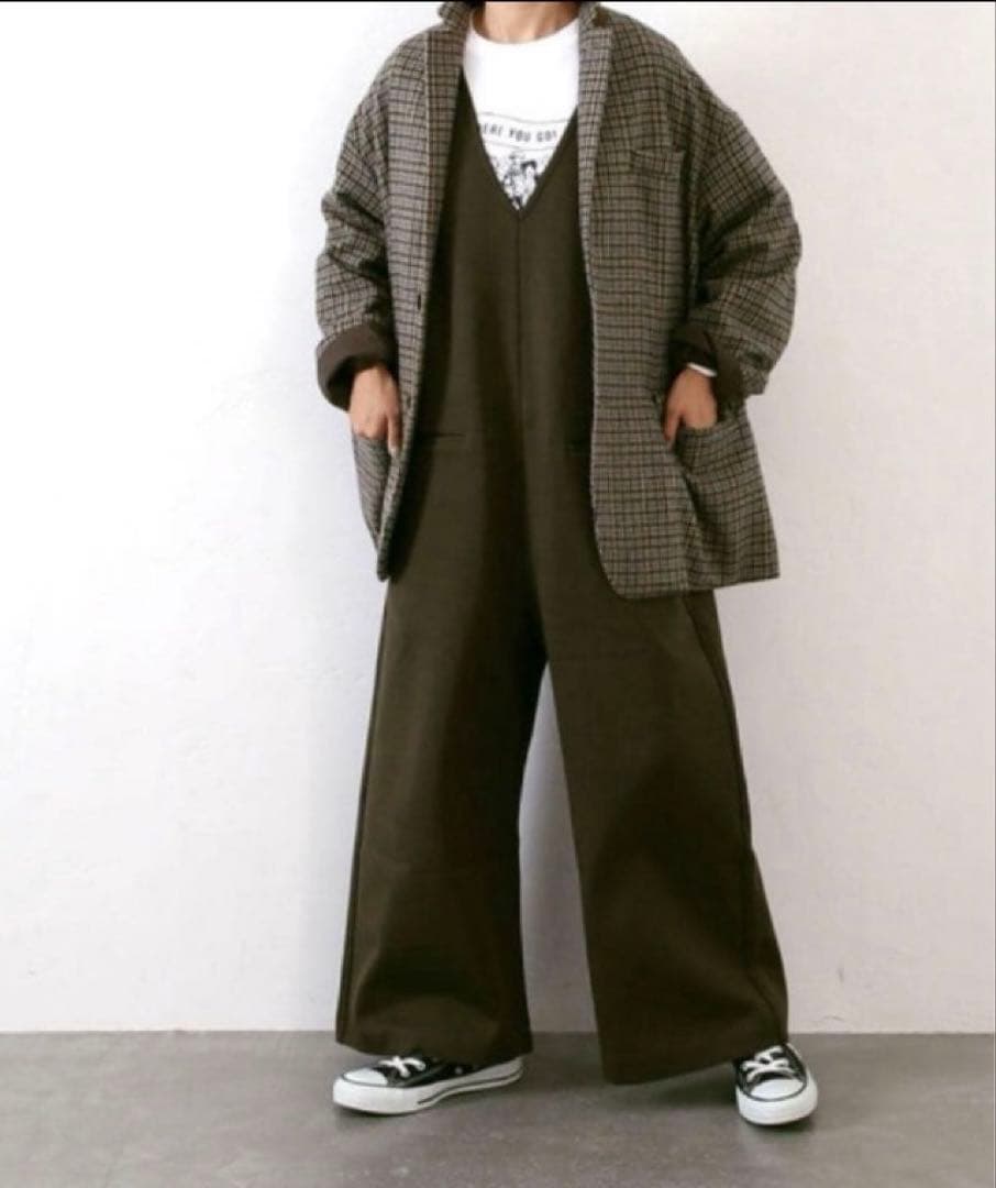 美品 journal standard luxe チェック ツイード ジャケット