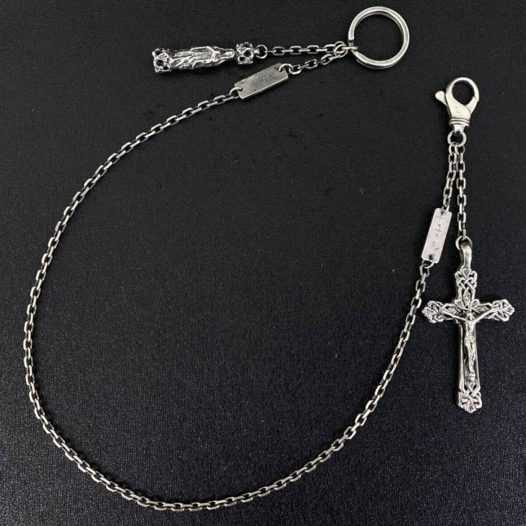 WACKO MARIA シルバー キリスト クロス マリア ウォレットチェーン