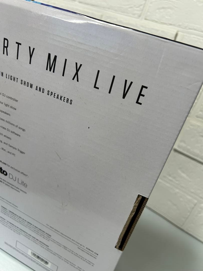 【未使用】Numark Party Mix Live DJ＋ヘッドフォン