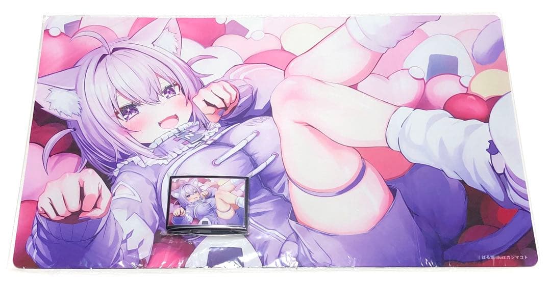 ホロライブ 猫又おかゆ スリーブ プレイマット セット hololive x_u