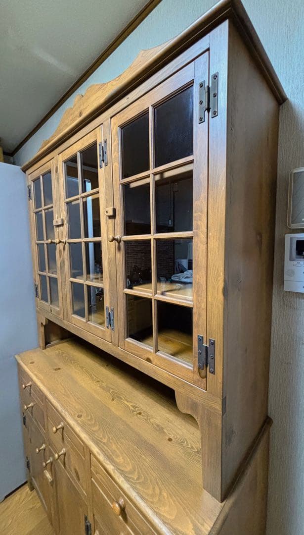 enfant アンファン 食器棚 キッチン収納棚 パイン材 アメリカンカントリー