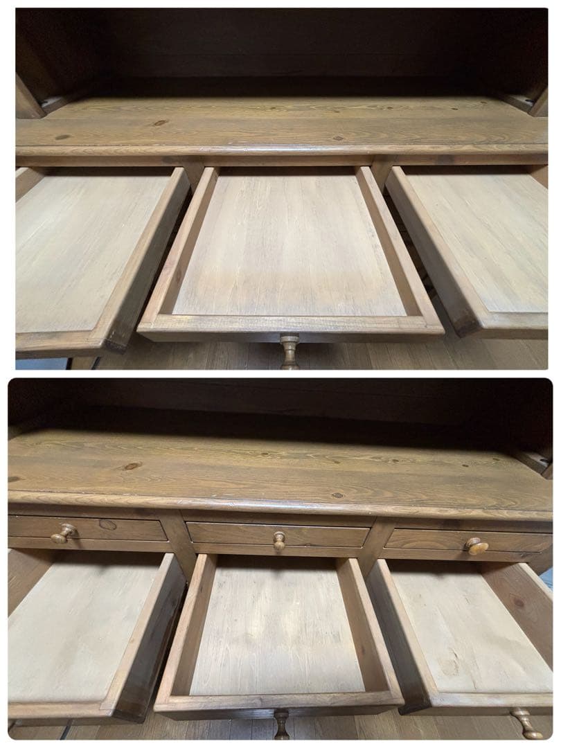 enfant アンファン 食器棚 キッチン収納棚 パイン材 アメリカンカントリー