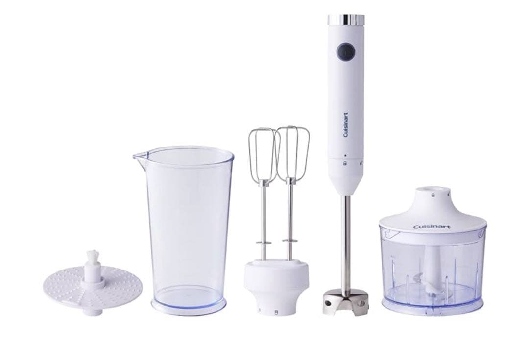 クイジナート ハンドブレンダー おろしディスク付 ホワイト HB-704WJ