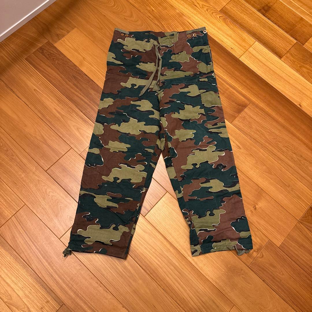 50s ベルギー軍 ABLジグソーカモ フィールドオーバーパンツ