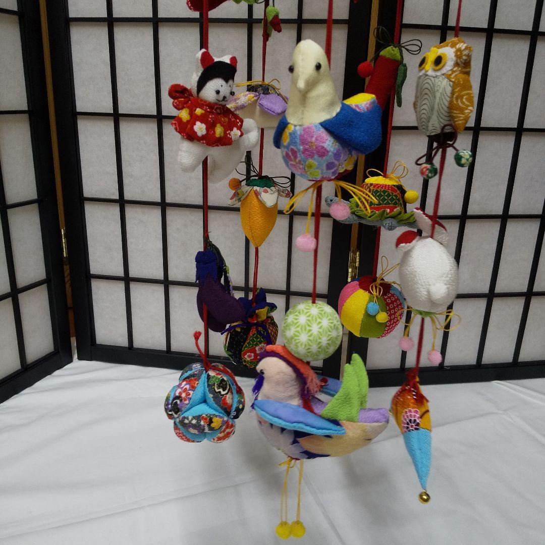 吊るし飾り ちりめんハンドメイド 吊るしびな