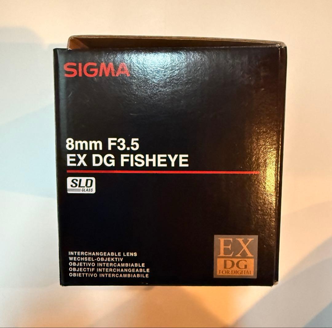 レンズ(単焦点) SIGMA 8mm F3.5 EX DG FISHEYE