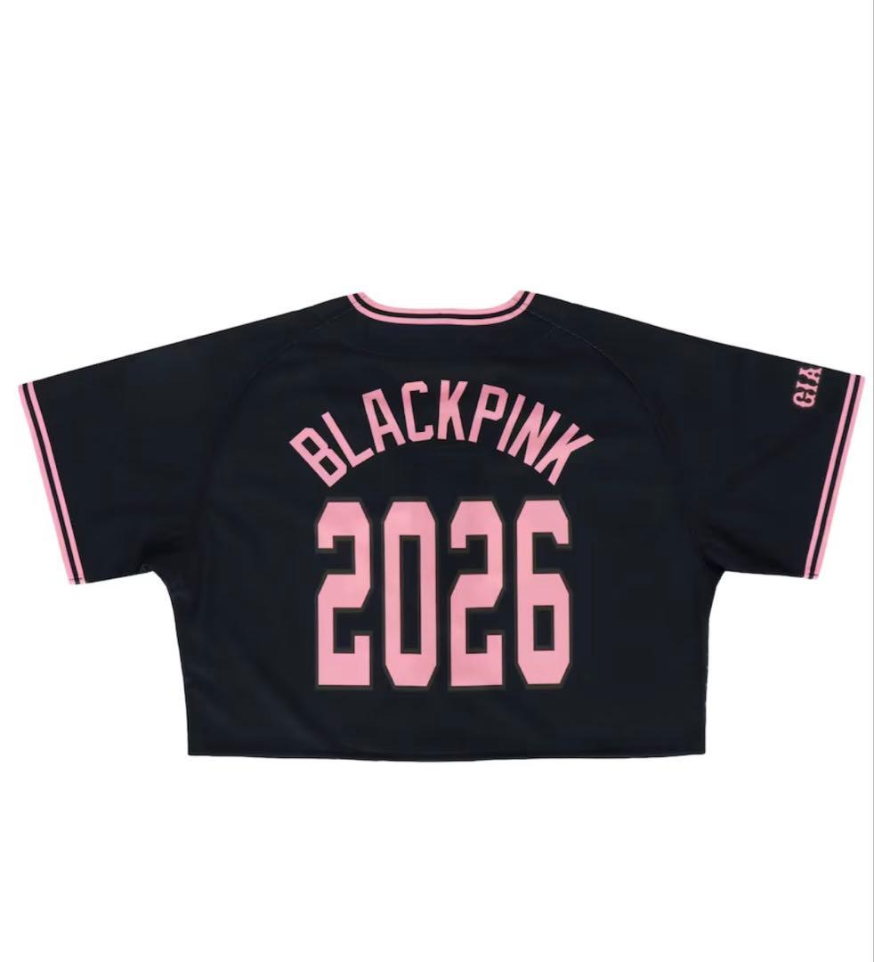 読売ジャイアンツ✕BLACKPINK ブラッククロップド ユニホーム L