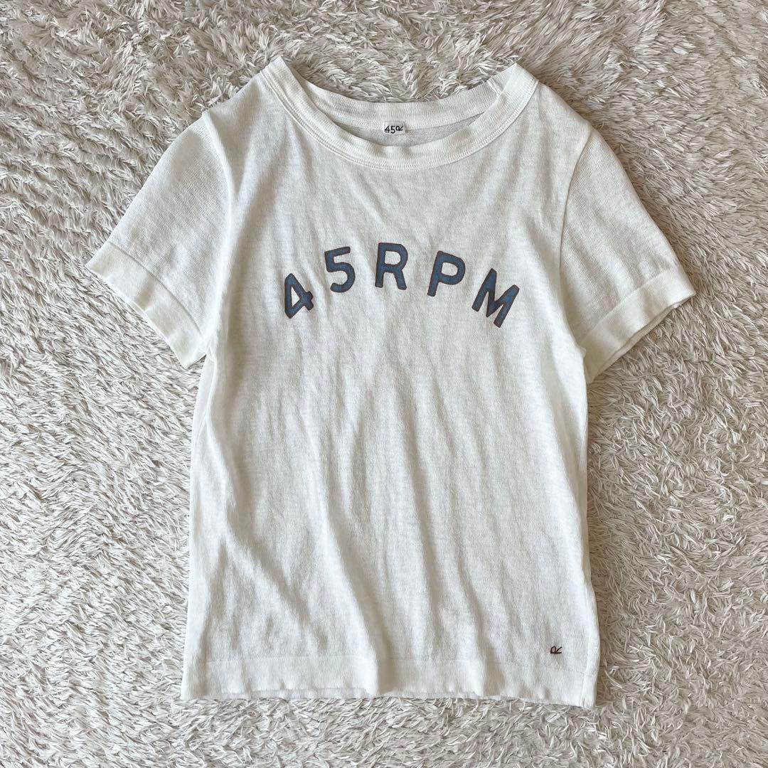 45R 極美品 ギマニットの45星Tシャツ 2 白