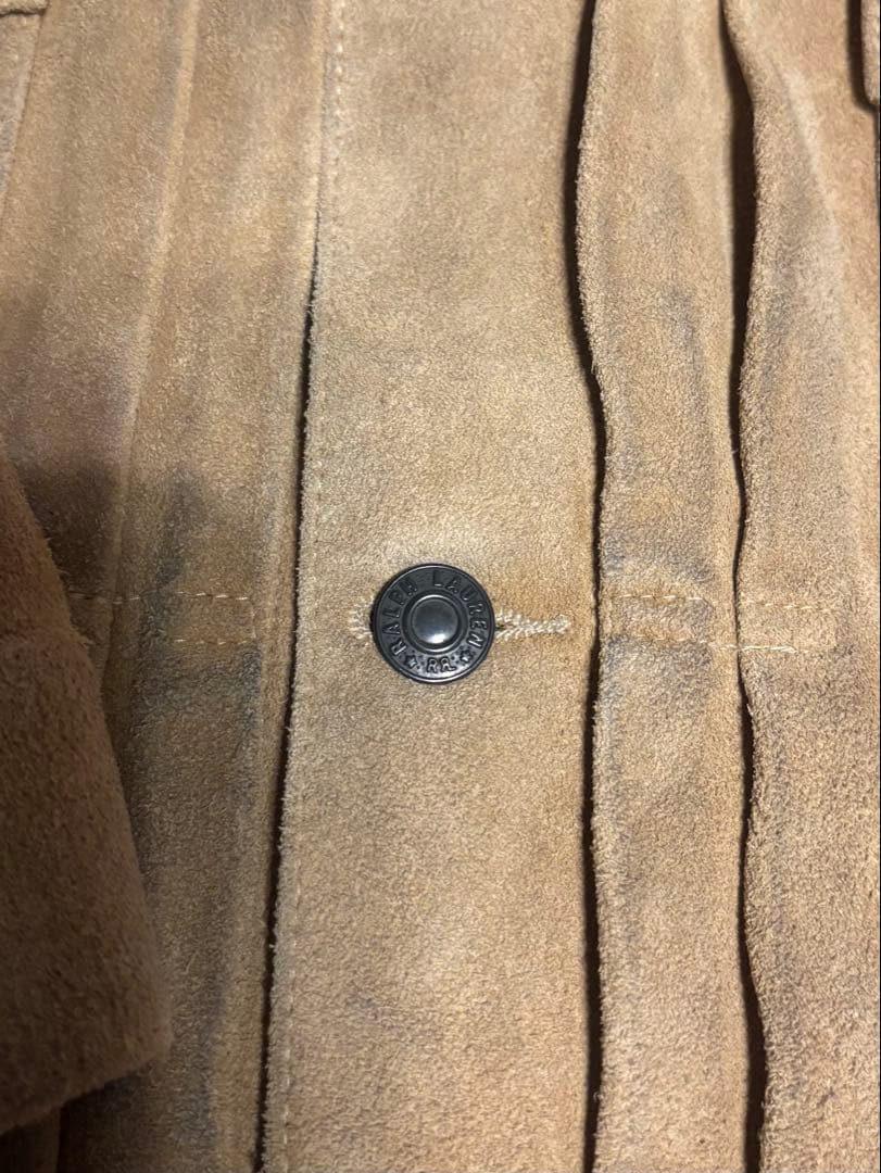 名品 RRL ダブルアールエル スエードジャケット 2nd タイプ M 50s