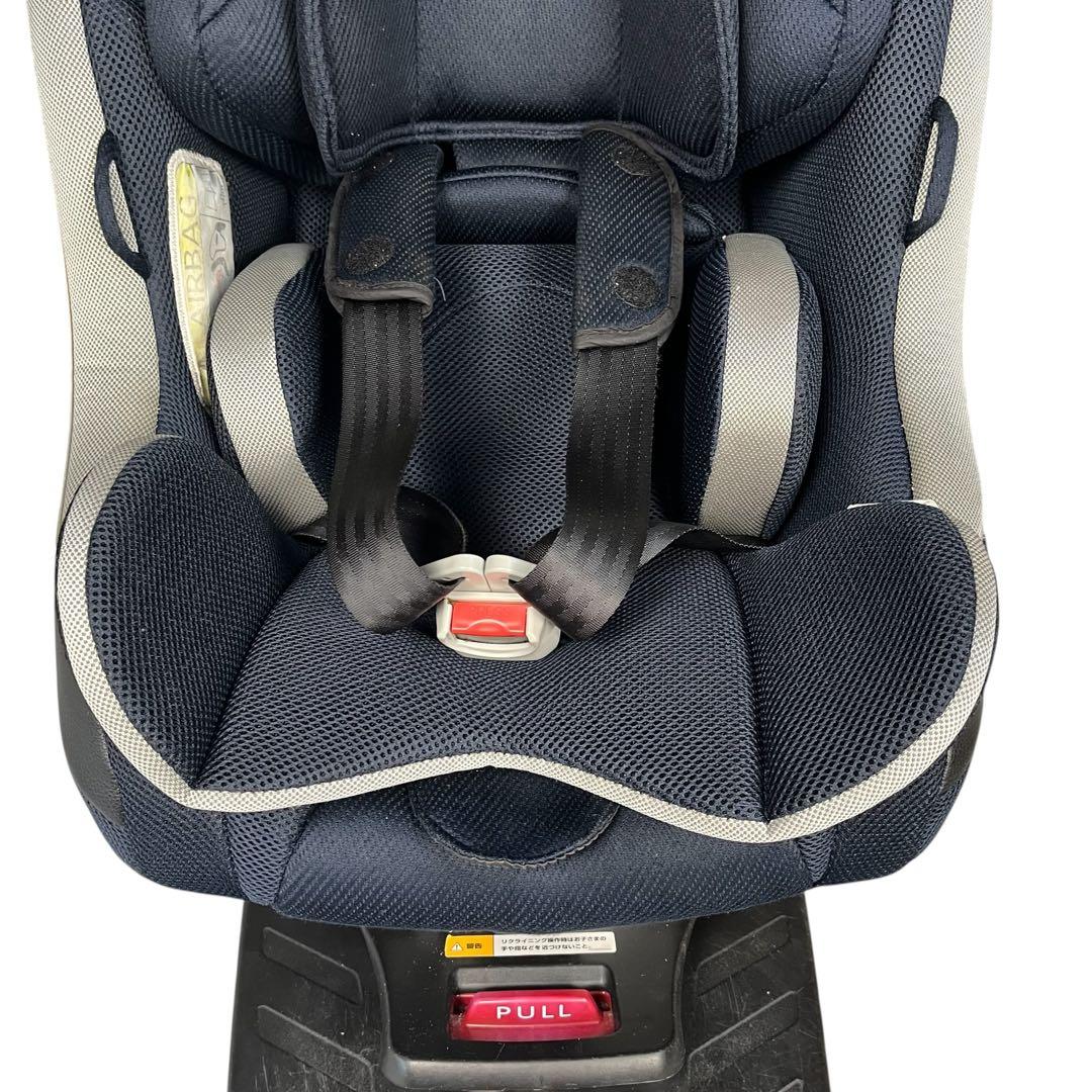 Aprica クルリラ 回転式 ISOFIX シートベルト　どちらも対応