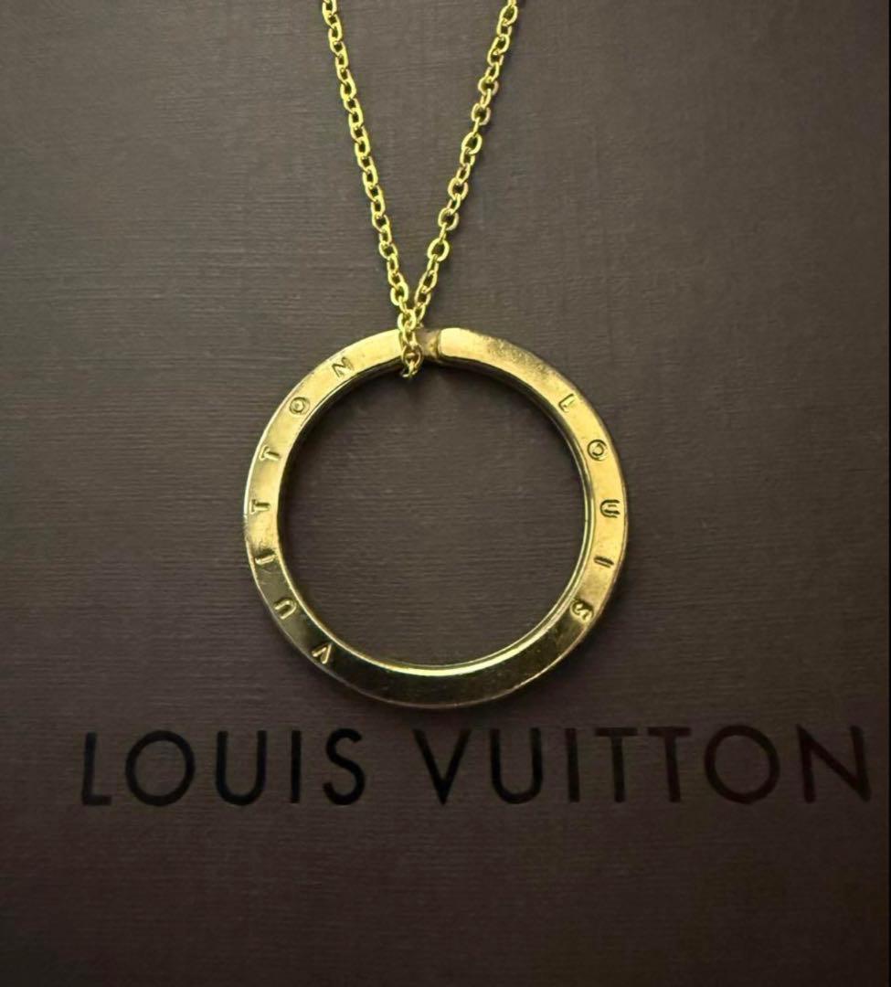 極美品‼️ louis vuitton ルイヴィトン リングネックレス【正規品】