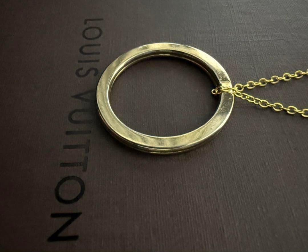 極美品‼️ louis vuitton ルイヴィトン リングネックレス【正規品】