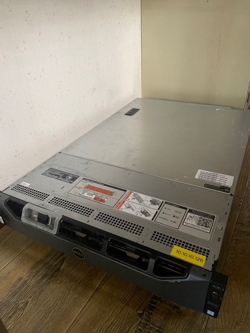 dell r730xdサーバーriserやカギ、idracライセンス付き