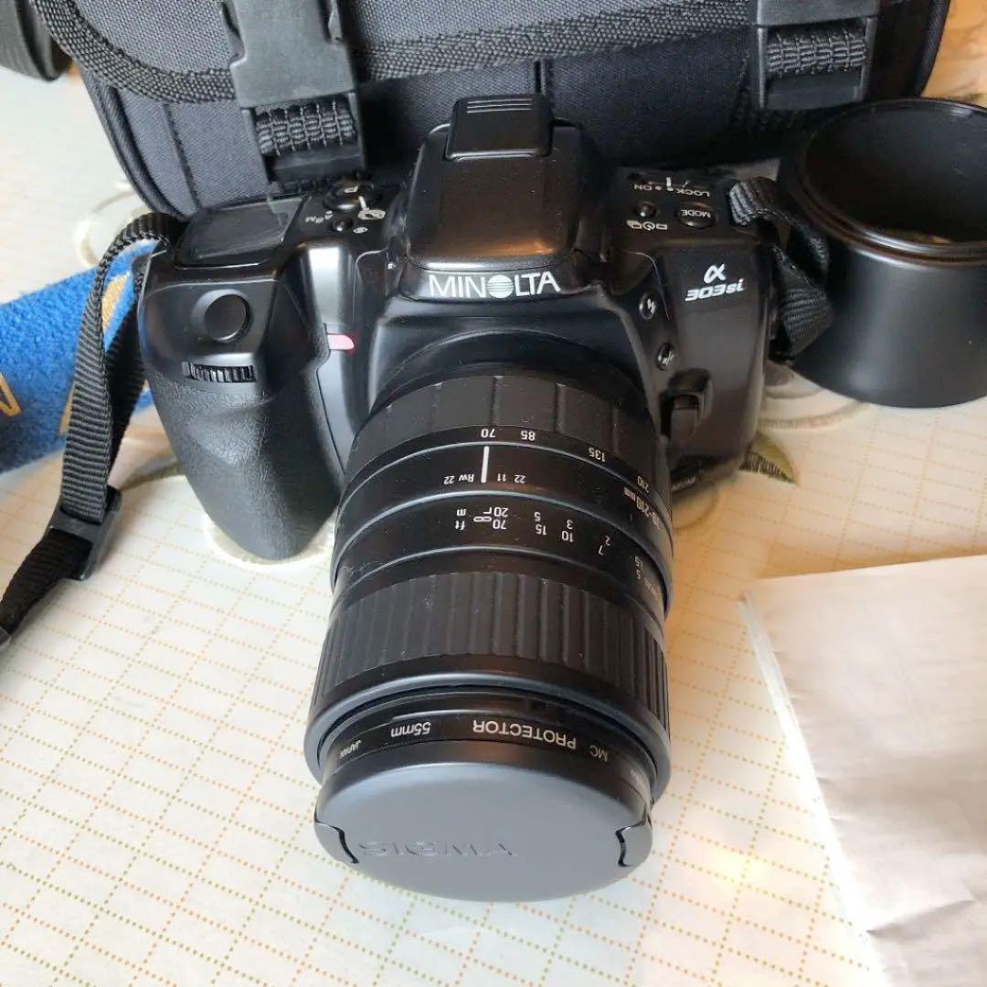 MINOLTA a303si ミノルタ カメラ 初心者に人気！SIGMA レンズ