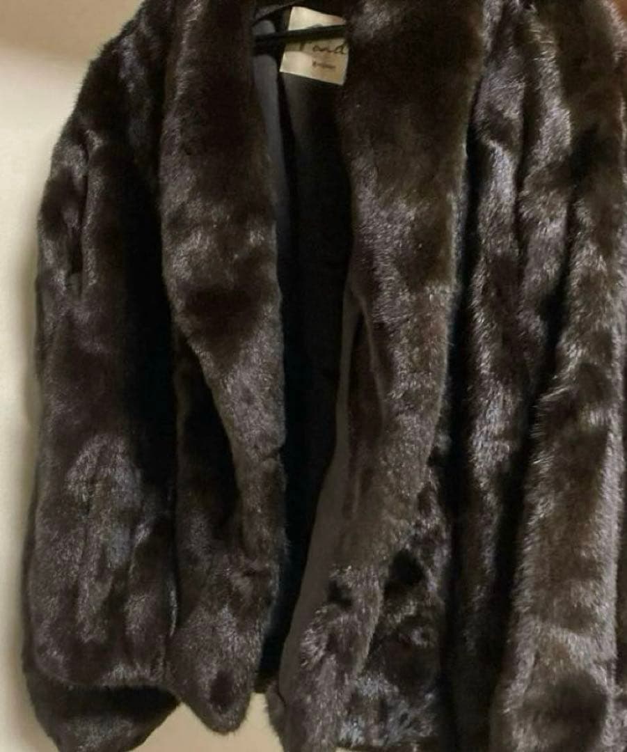Fard MOONBAD ファーコート ダークブラウン ファーショート美品