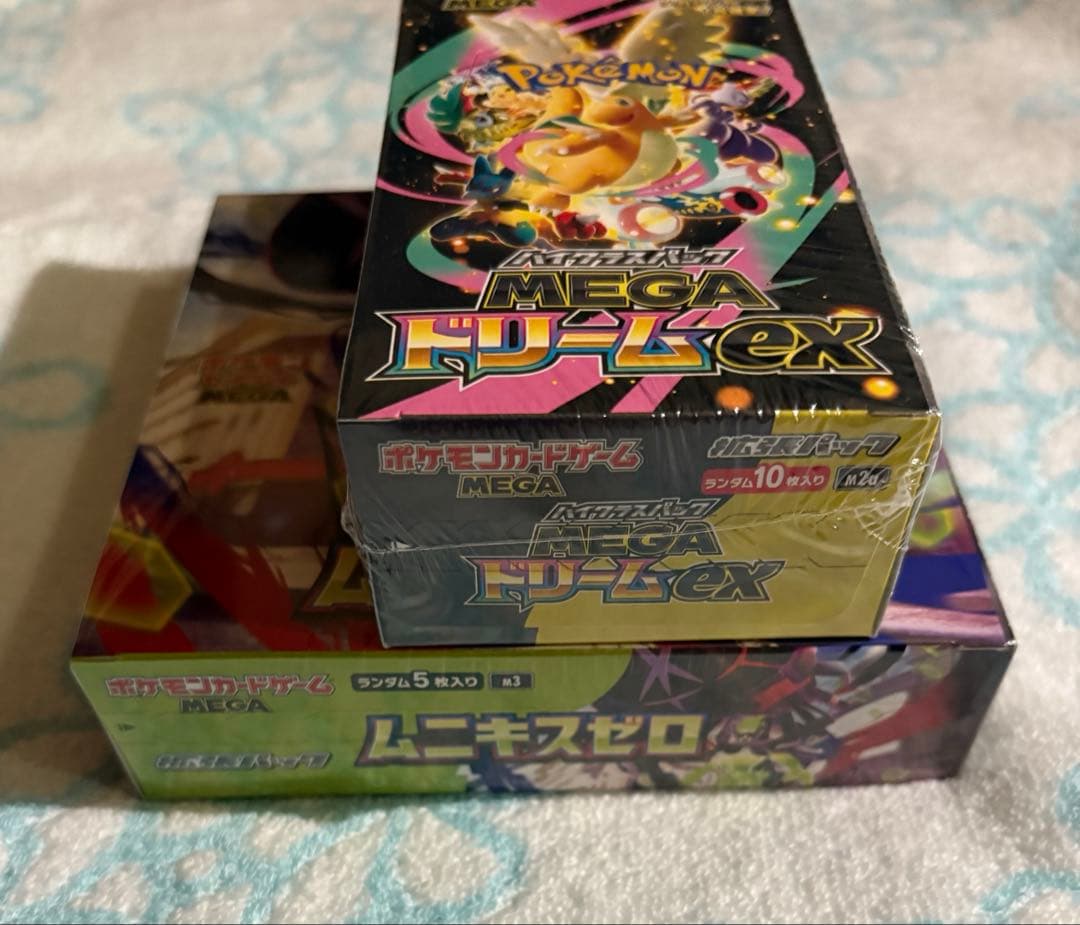 ムニキスゼロ・MEGAドリームex シュリンク付き