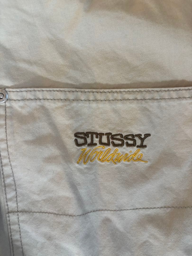 STUSSY ホワイト ワークパンツ サイズ31