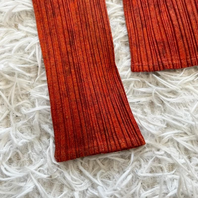 美品 PLEATS PLEASE カットソー タイガーキャット アニマル柄