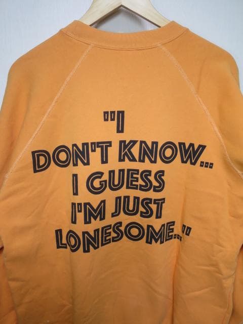 PEANUTS × SPORTSWEAR スウェット L オレンジ ROY