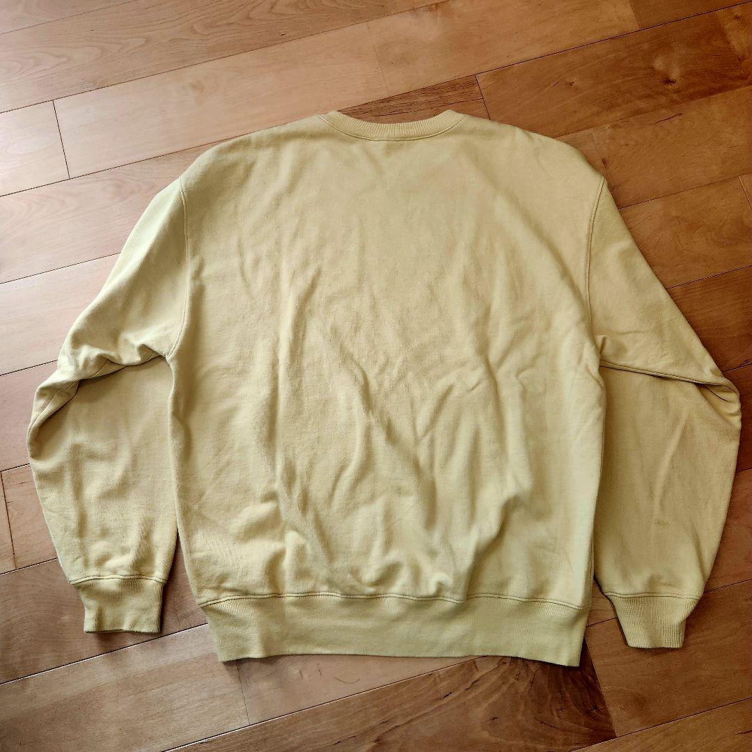 AURALEE 24ss ダスティイエロー クルースウェット