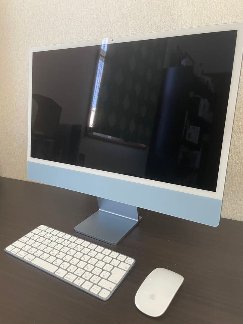 iMac 2021, Apple M1, 16GB, SSD 1TB ブルー