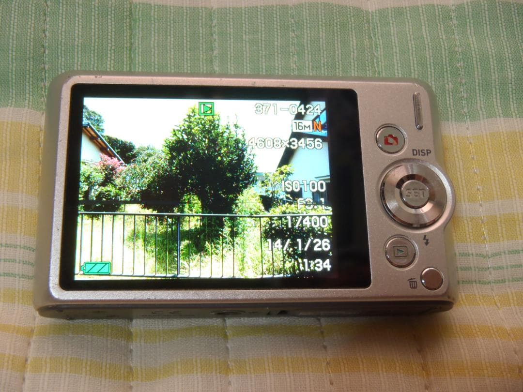 ⭕️動作品♥️美品★1610万画素★カシオEX-ZS180軽量162g光学１２倍