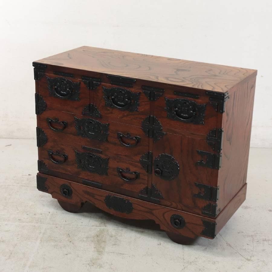 taishi 岩谷堂箪笥 NO.619 白鳥4号 II型 車付 車箪笥