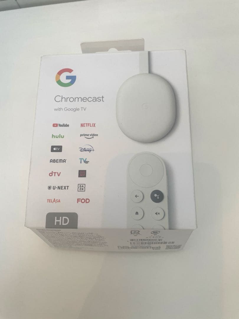 Chromecast with Google TV HD (ほぼ未使用)