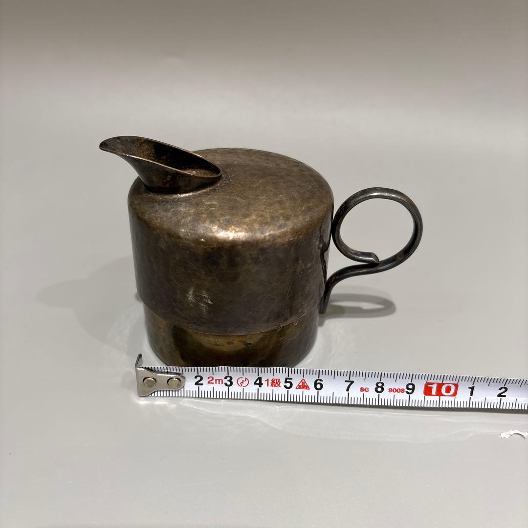 ミ*ミ様 ドイツ製　シルバー 206gミルクジャグ　ミルクポットNo.949