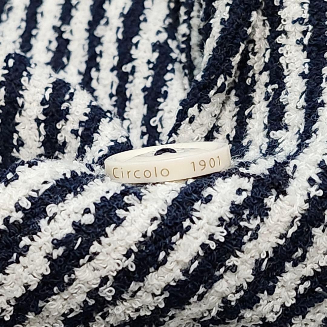 美品/25SS☆チルコロ1901　コットンポリブークレジャージーシャツジャケット