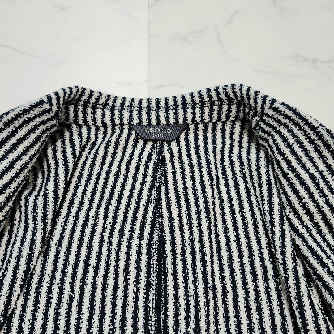 美品/25SS☆チルコロ1901　コットンポリブークレジャージーシャツジャケット