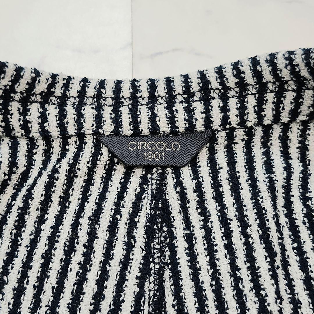 美品/25SS☆チルコロ1901　コットンポリブークレジャージーシャツジャケット