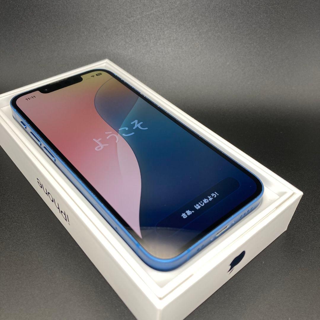 ✨極美品✨iPhone13 mini 本体 128GB SIMフリー ブルー