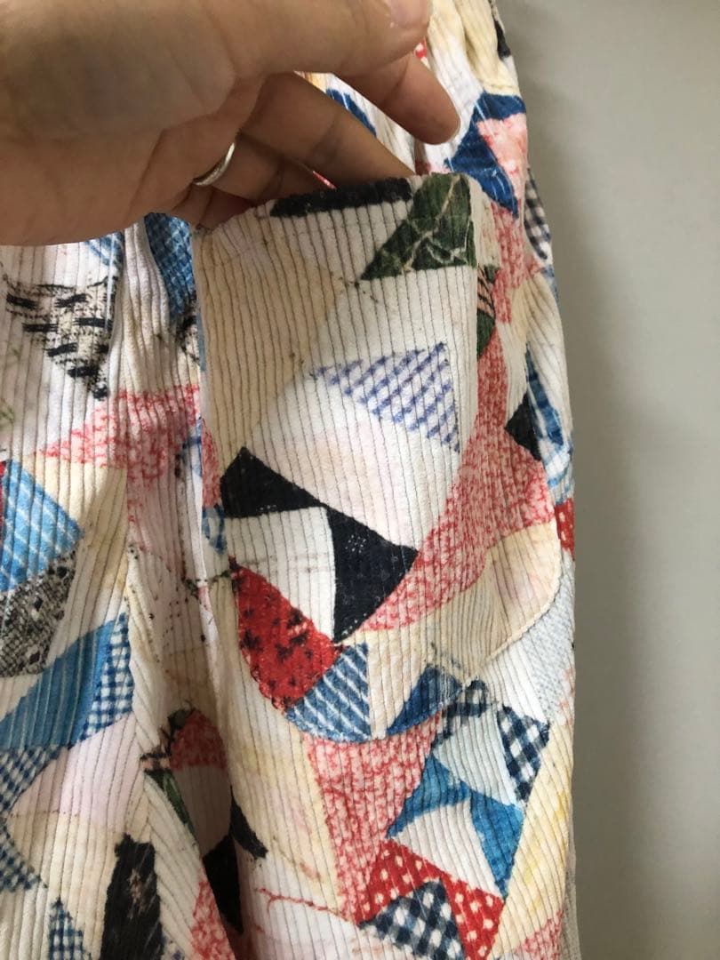 ゴートゥーハリウッド　パッチワークプリントパンツ