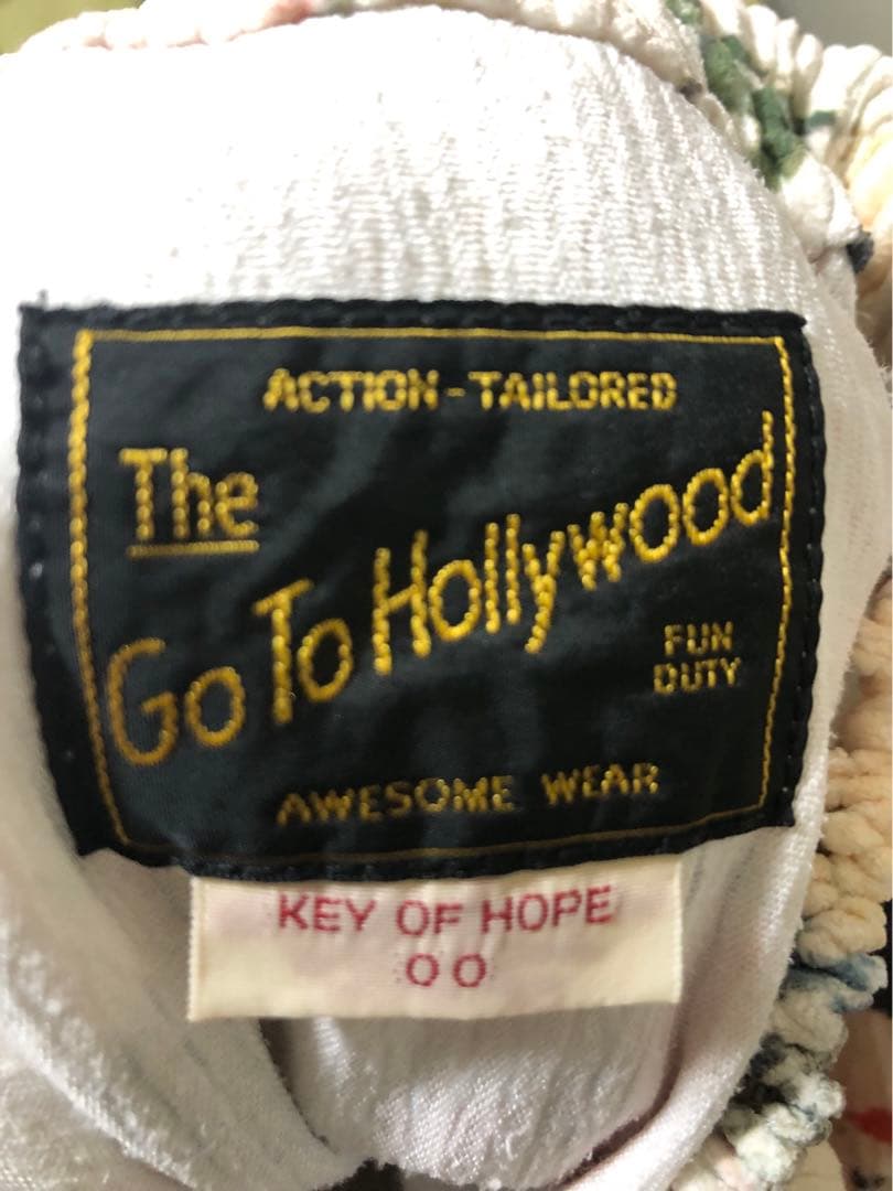 ゴートゥーハリウッド　パッチワークプリントパンツ