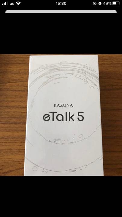 ⭐️値下げしました⭐️KAZUNA eTalk5 シャンパンゴールド