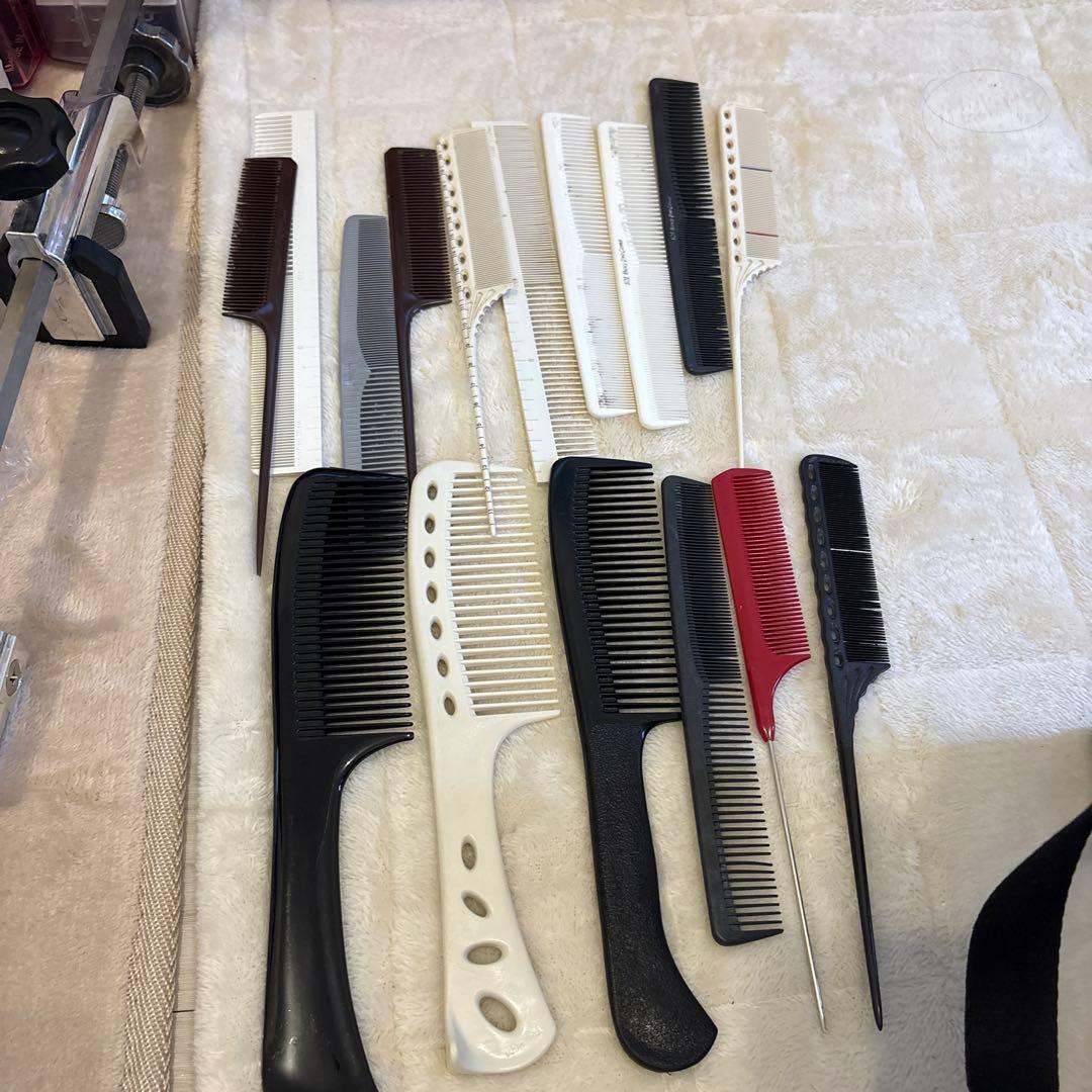 美容専門学校 教材一式 ＋予備品 ウィッグ4体