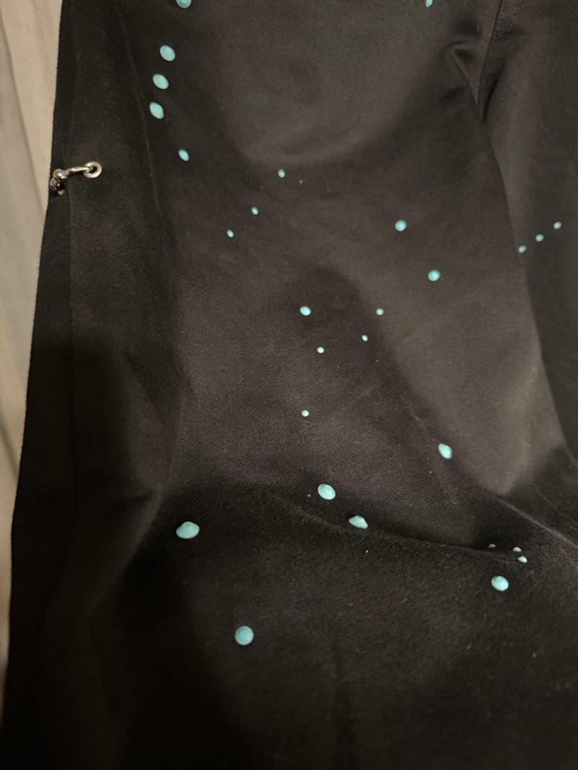 Work straight pants w/pierce（BLACK） M