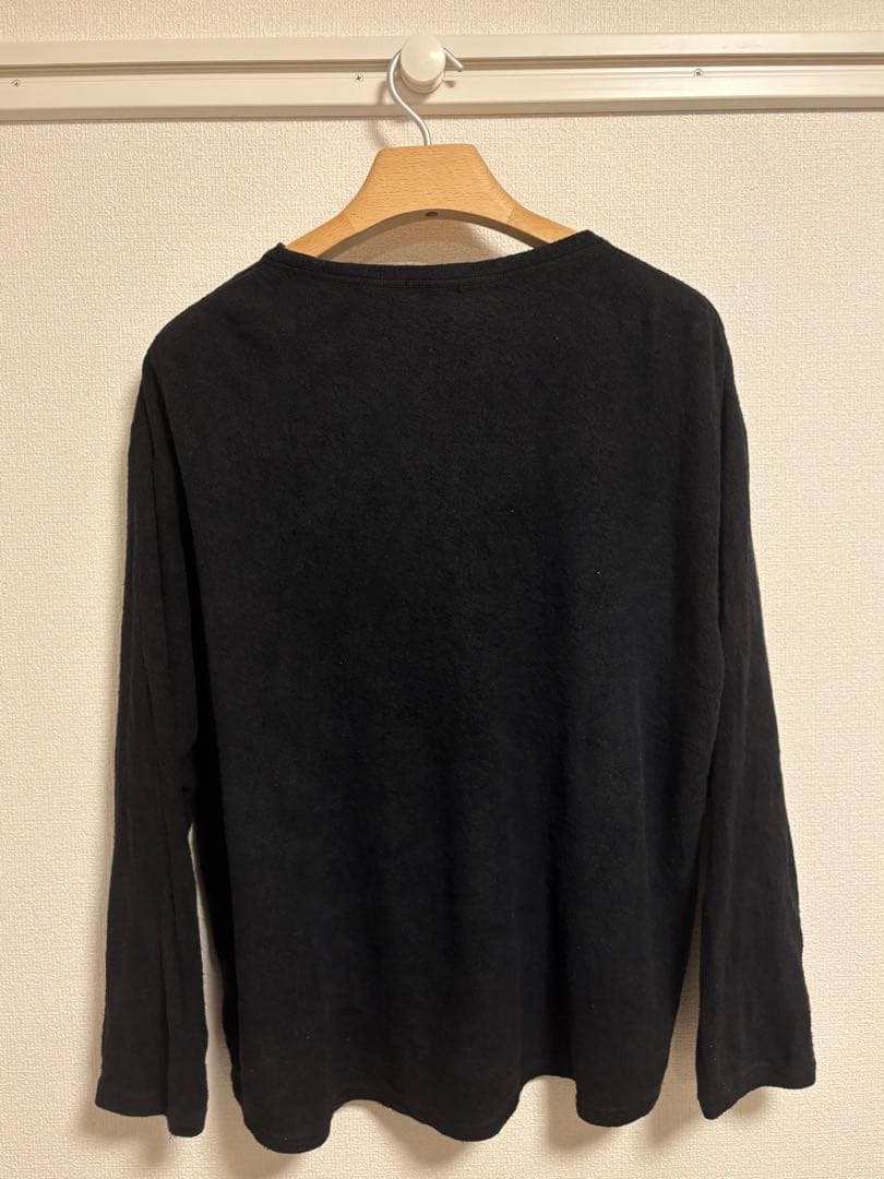 定価半額以下！COMOLI フリースクルーネック　シルク　プルオーバーコモリ2