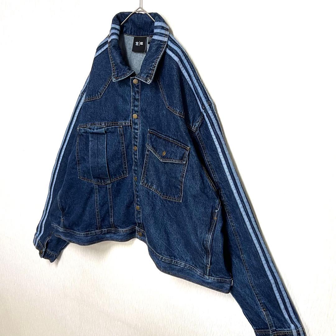 【海外ビッグサイズ8XO‼️】adidas IVYPARK デニムジャケット 古着