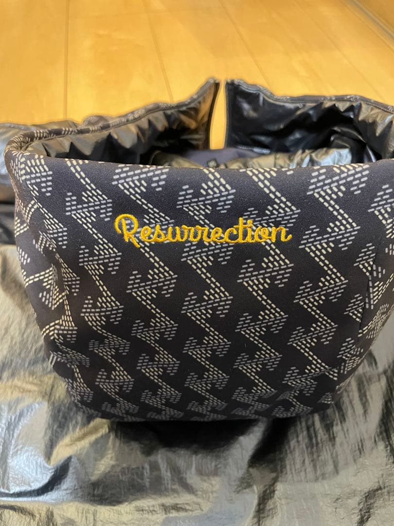 レザレクション　アルチビオ別注　フード付きベスト 50 ネイビー