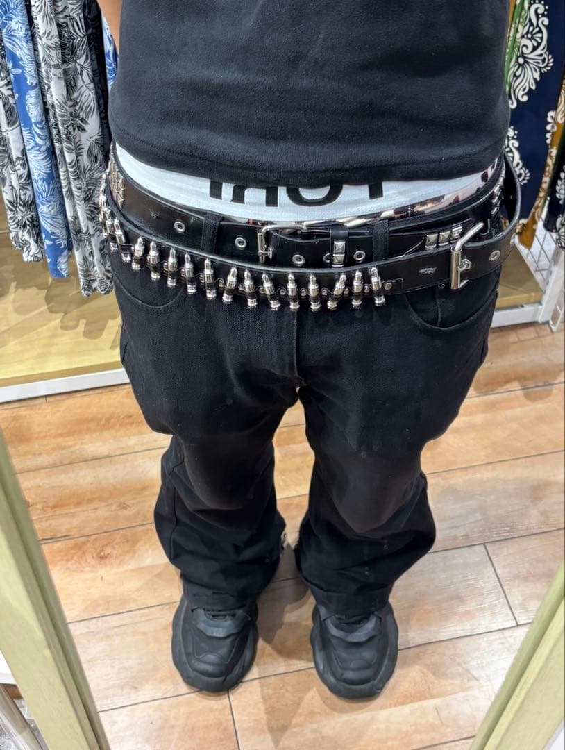 Rick owens bolan 似 フレアデニム