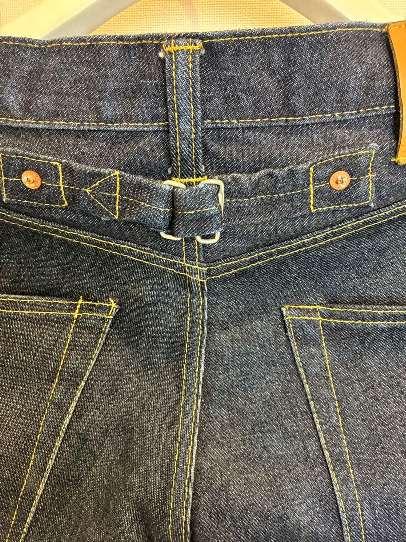 児島ジーンズ17oz左綾大戦モデルセットアップ