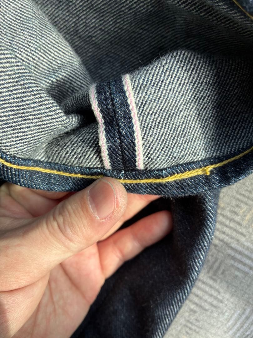 児島ジーンズ17oz左綾大戦モデルセットアップ