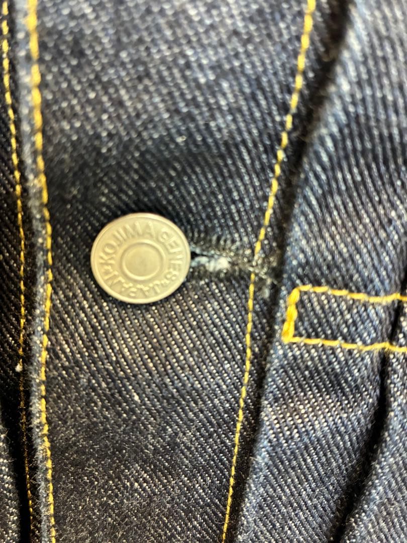 児島ジーンズ17oz左綾大戦モデルセットアップ